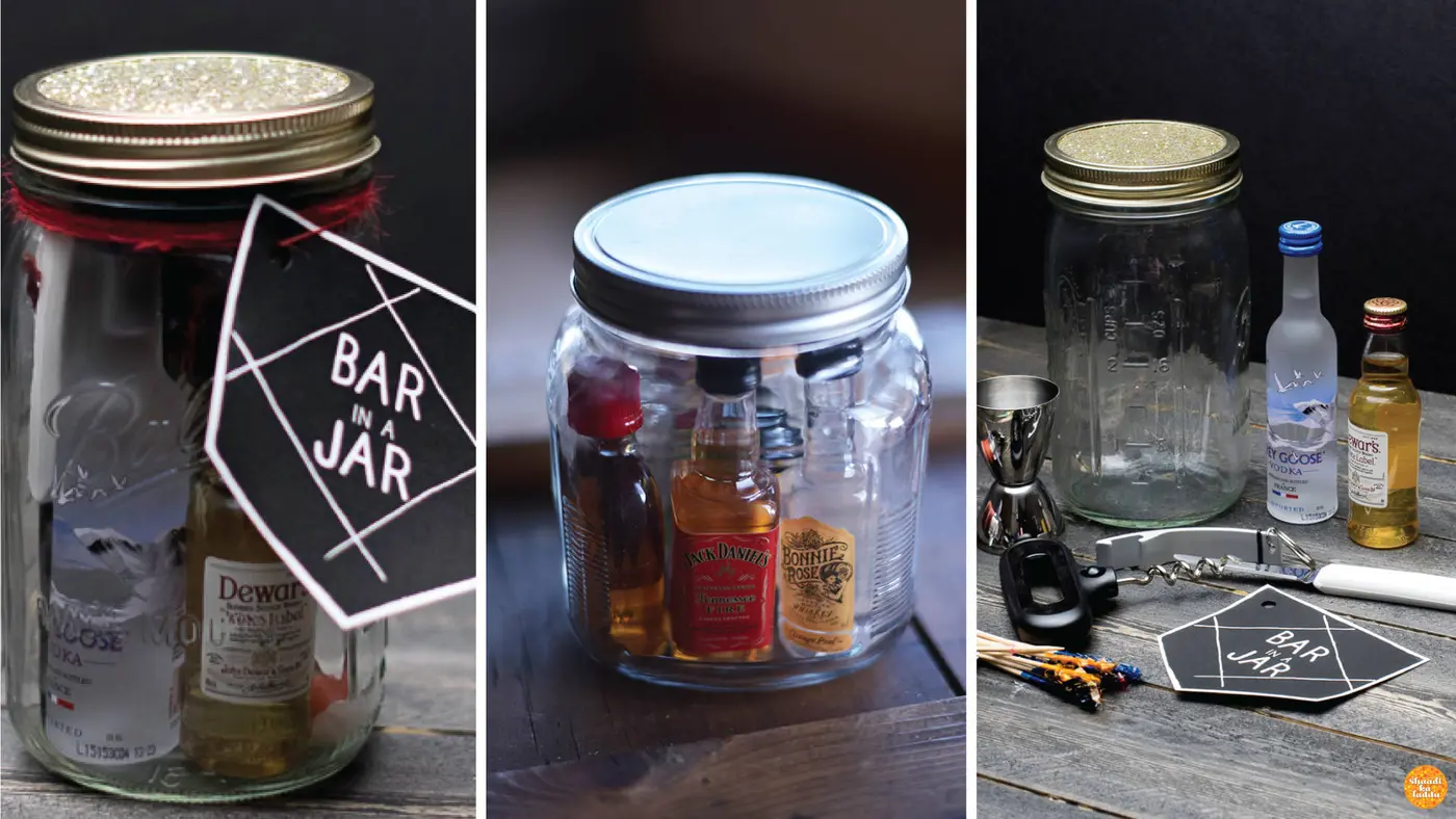 Assorted mini drinks