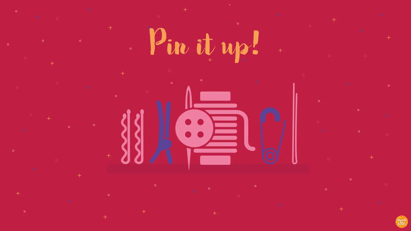 Pack a stash of pins.