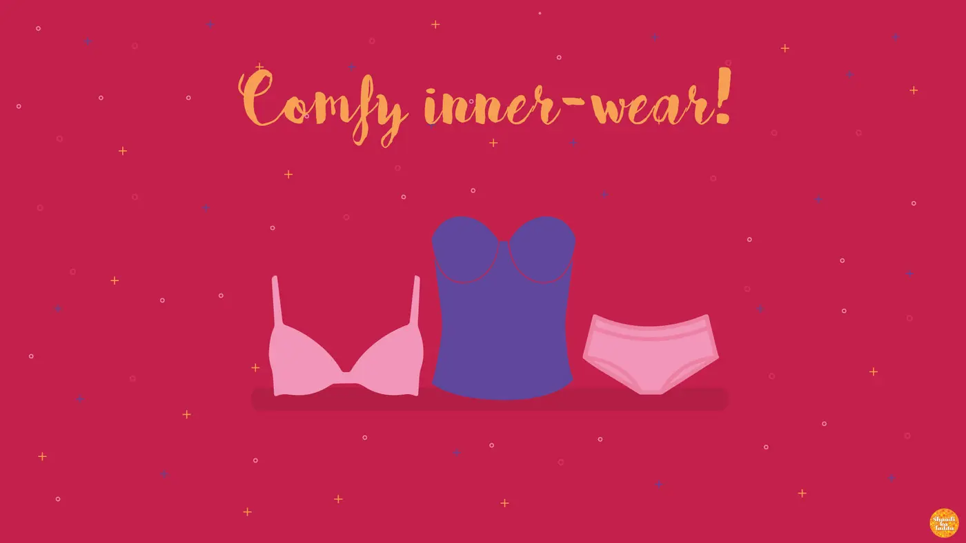 Pack some extra lingerie.