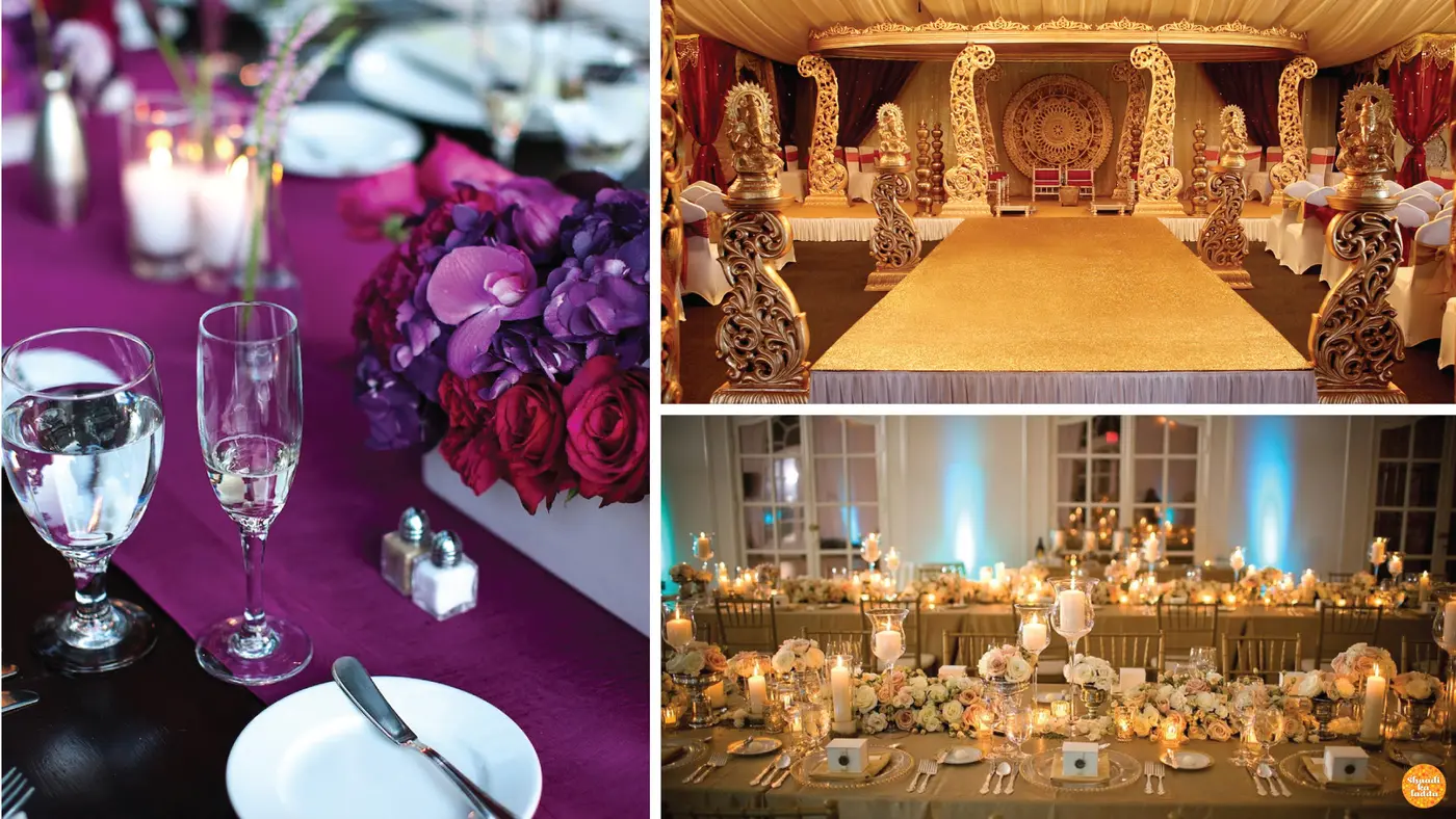 The deep and rich colours lend a plush look to the décor.