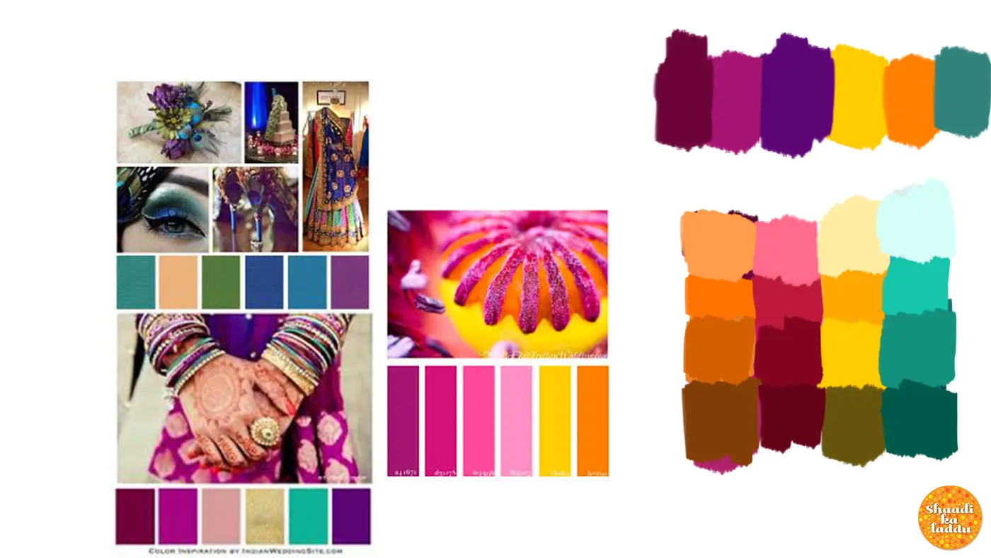 Shaadi Ka Laddu Making Color Scheme