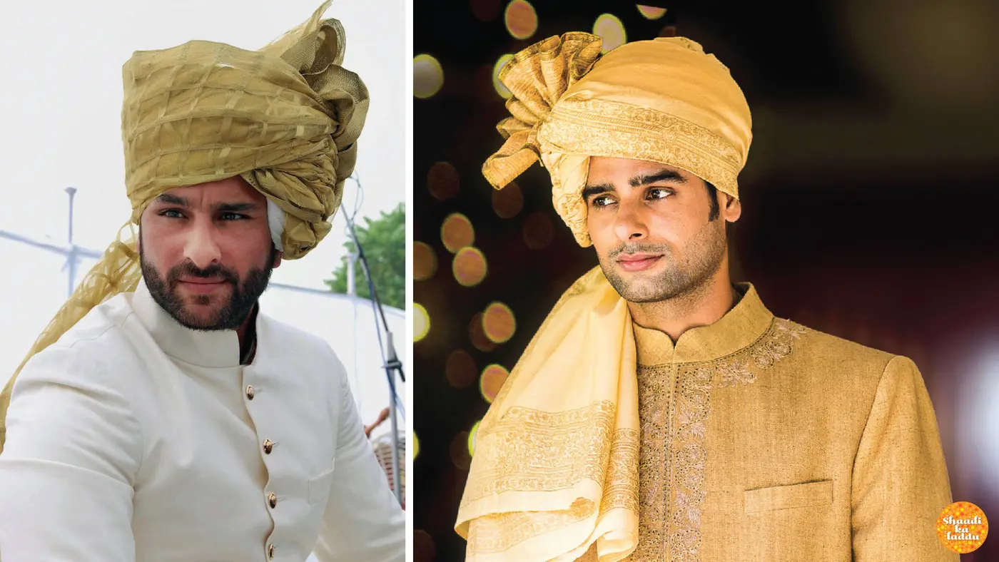 pagdi designs for wedding
