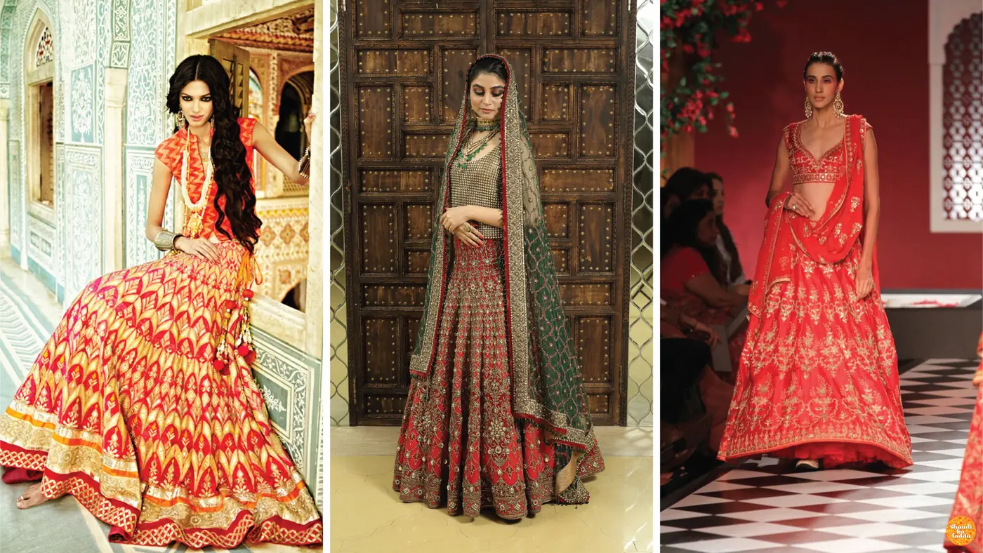 Designer wedding lehengas in budget