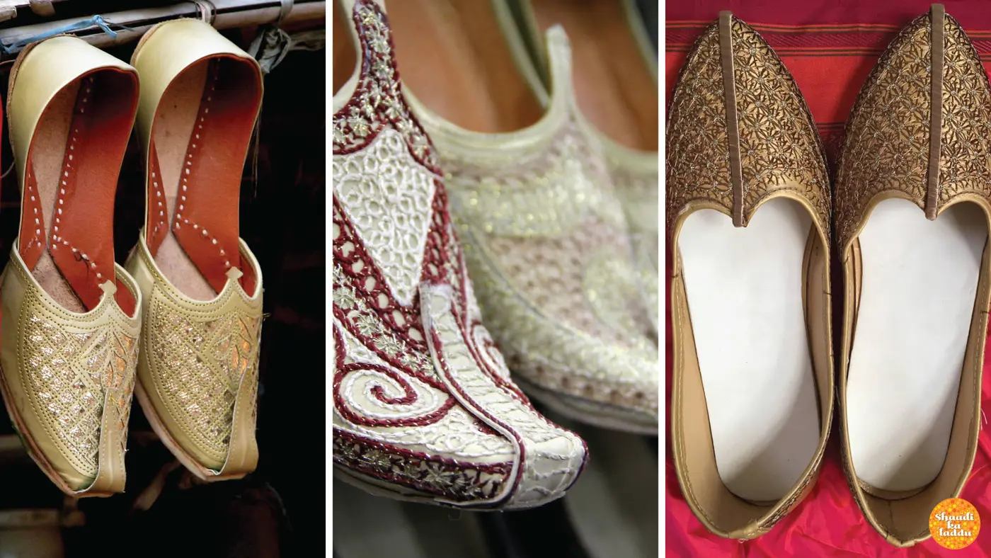 customized men's juttis