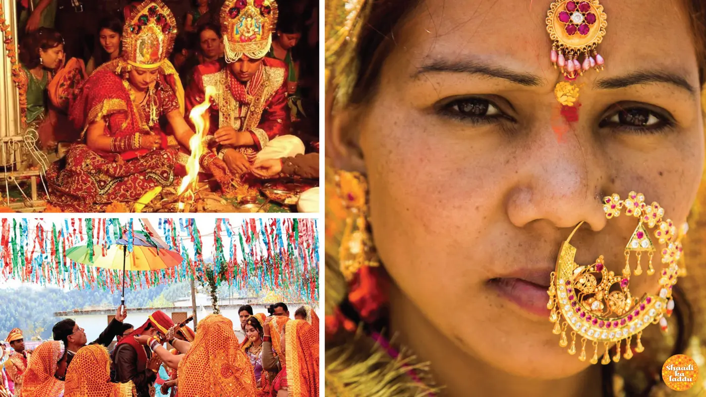 Kumaoni wedding scene