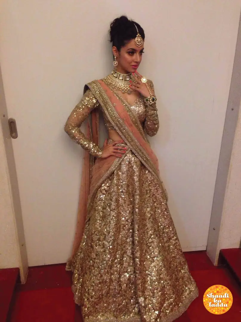 Sabyasachi’s golden lehengas