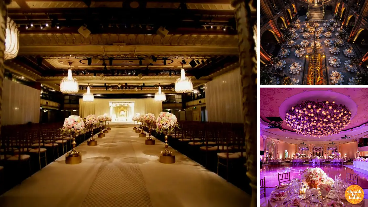 Amazing Wedding venue decoration in different colors and themes