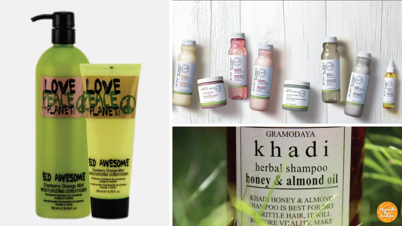 shampoo, conditioners, hairoils