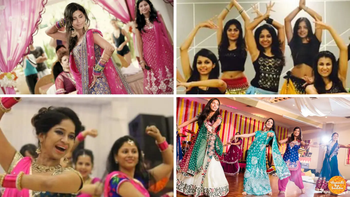 Ritu Gupta wedding dance choreography pictures