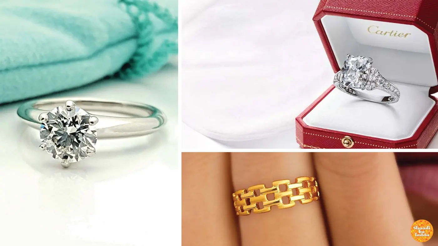 Engagement ring collection from Cartier