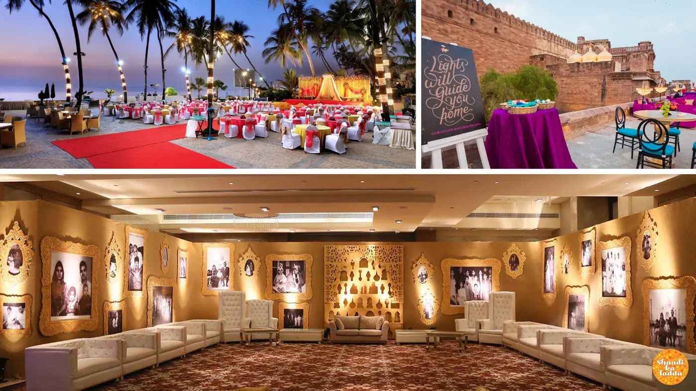 wedding venue decorations