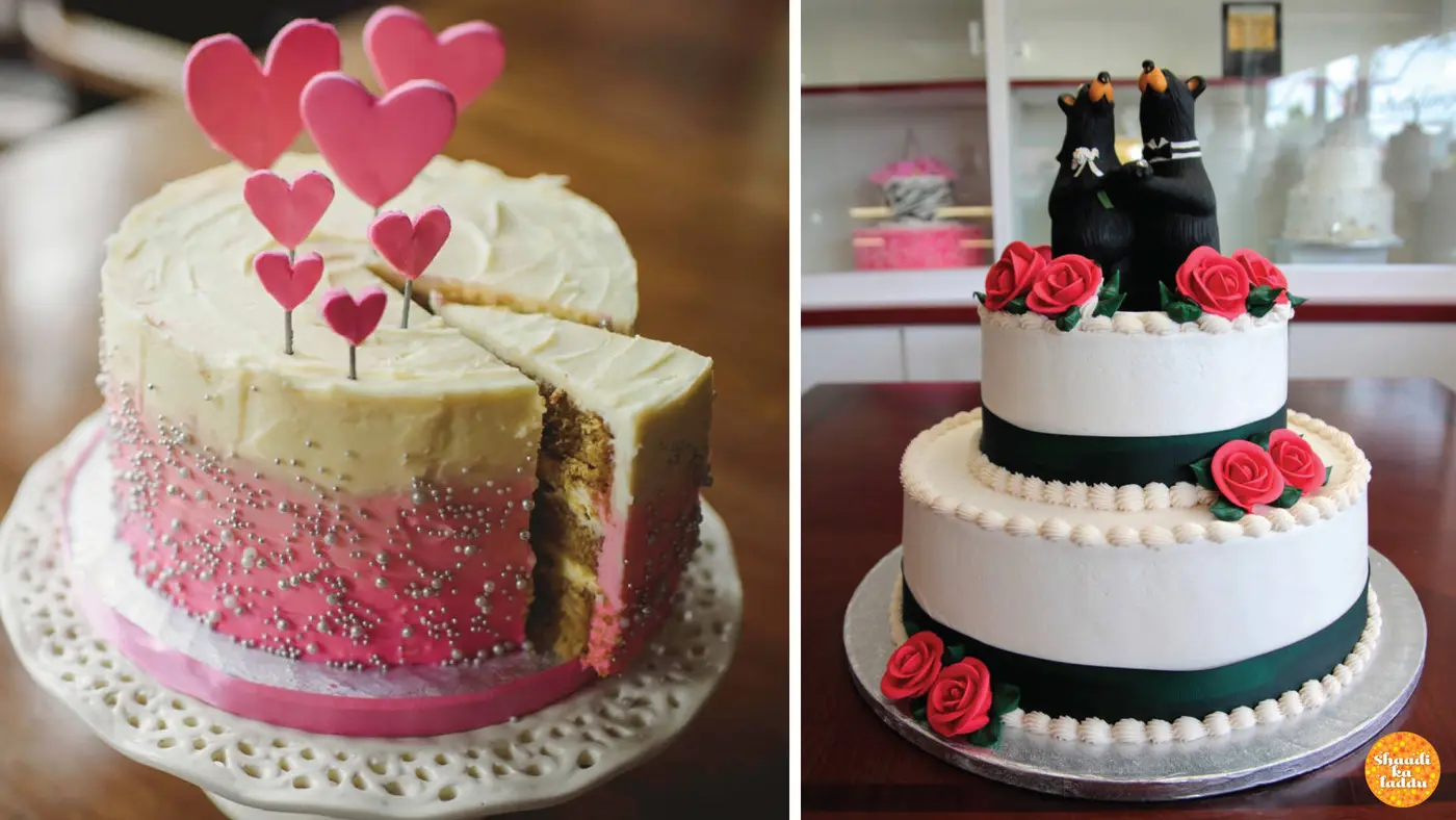 Wedding cakes from All Things Yummy, Delhi