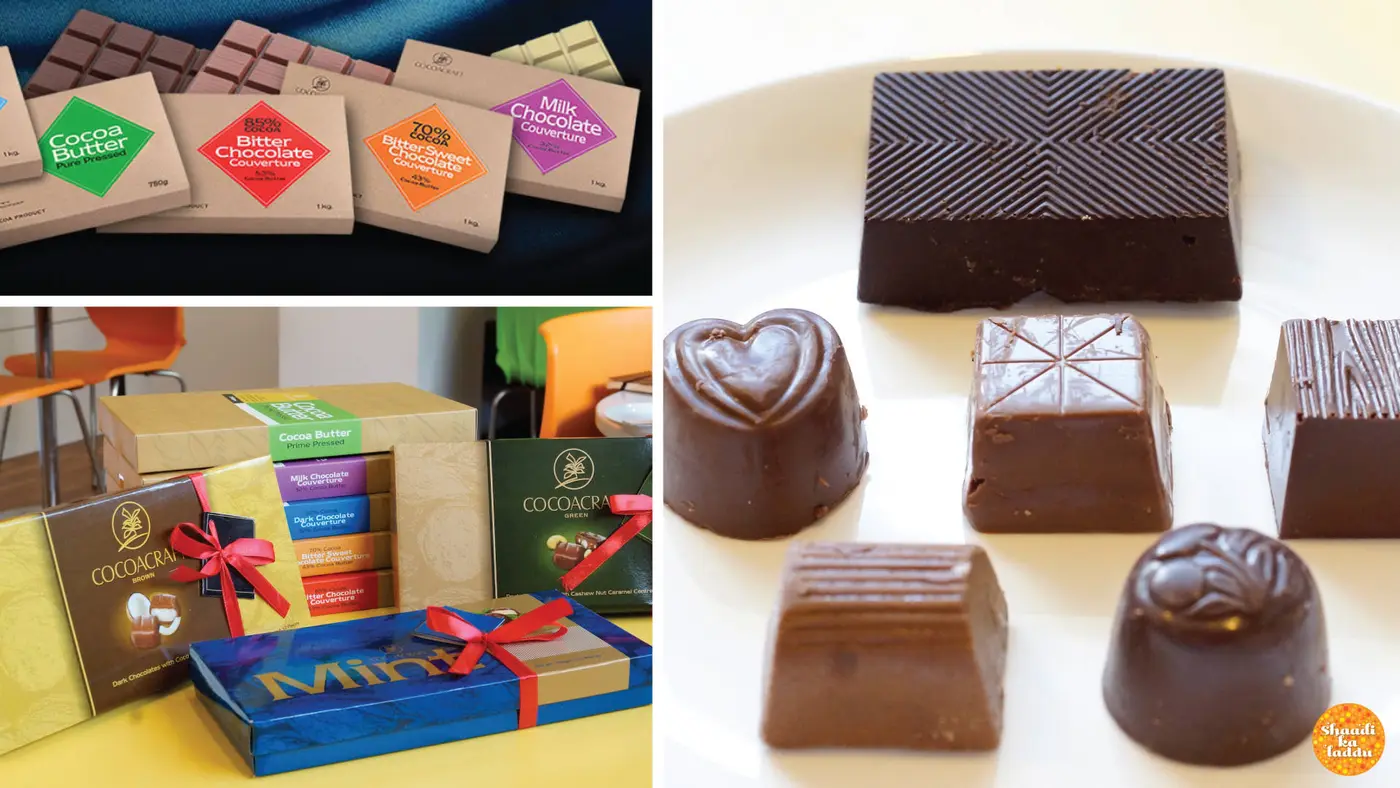 Chocolates from Cocoacraft