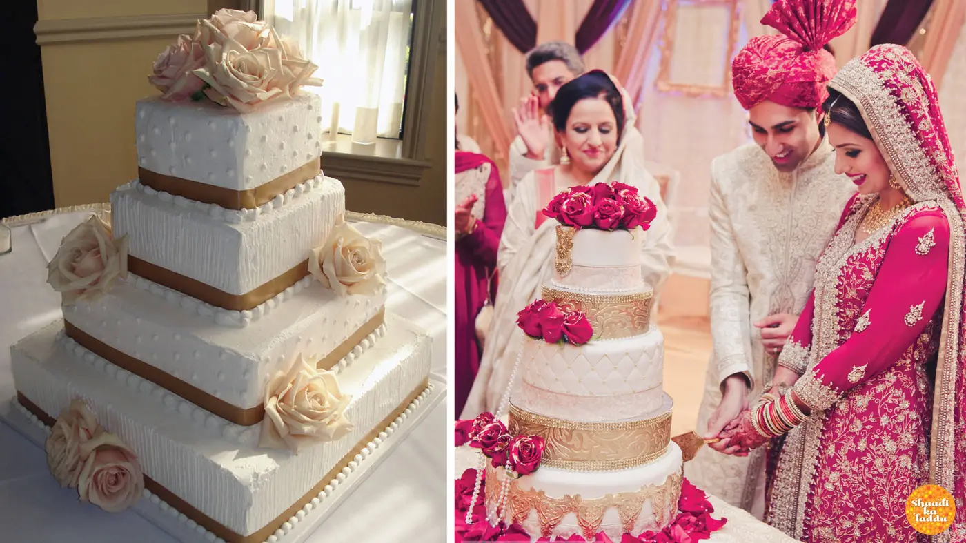 Wedding cakes from Hew and Frost, Chennai