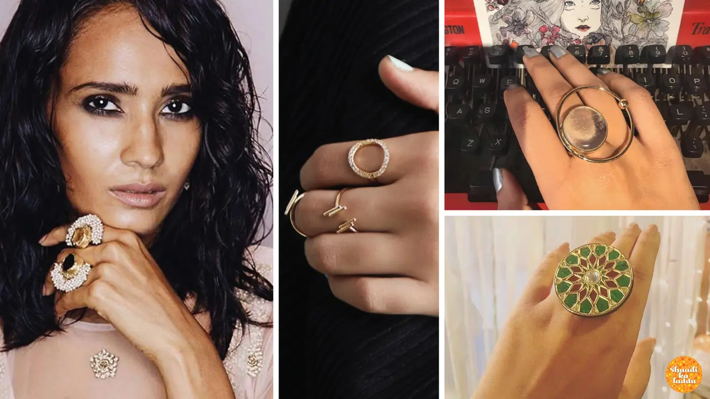 Wide range of chunky rings to stackable from Nimai stores