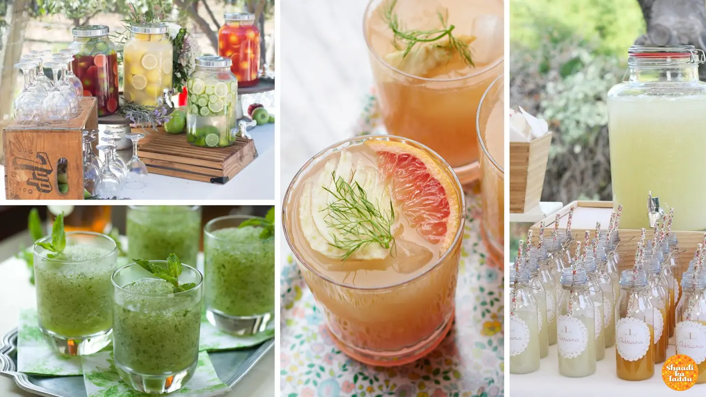 Frozen fruits, flavoured ice cubes, berry and citrus twists, olives and spices – spritzers and sparkling wines cocktails