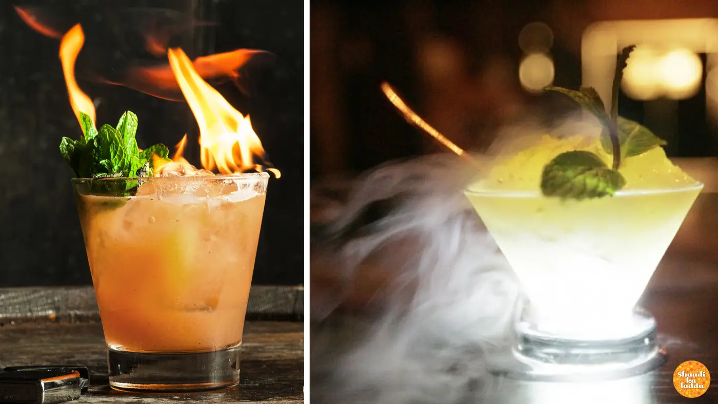 A little liquid nitrogen or a flame or two in your signature cocktails can jazz up an otherwise dull gathering