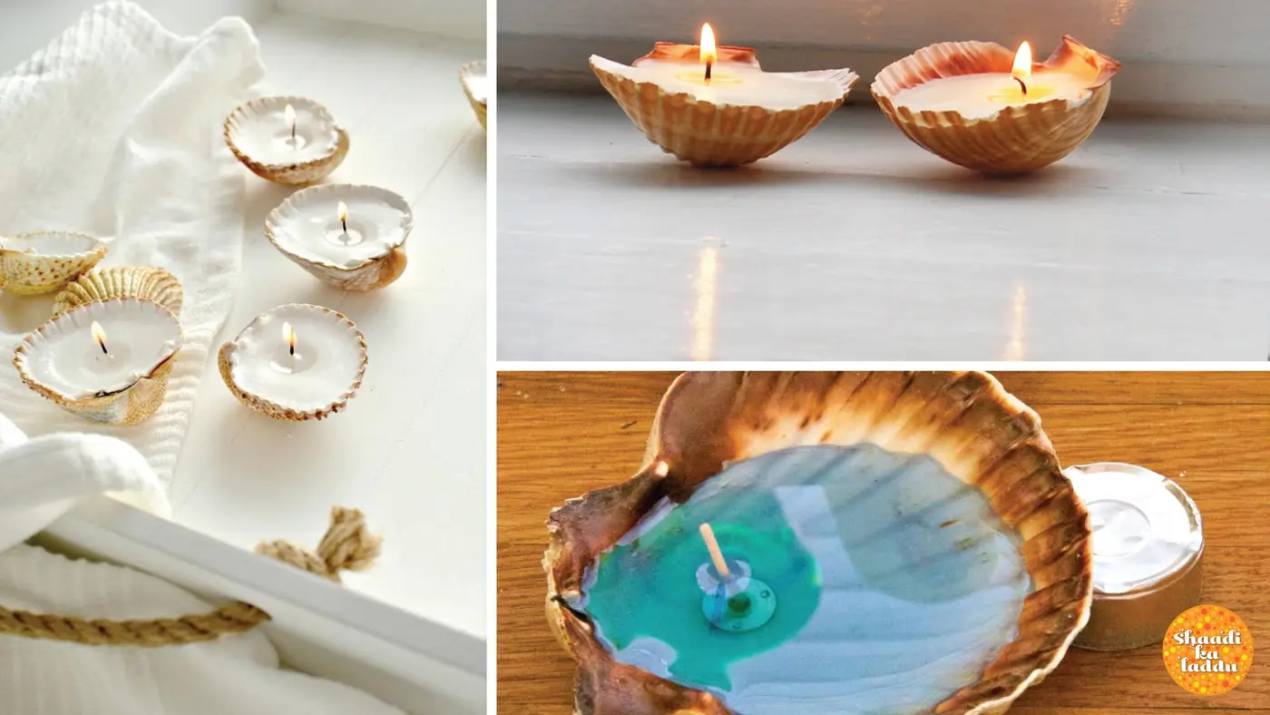 Sea Shell Candles