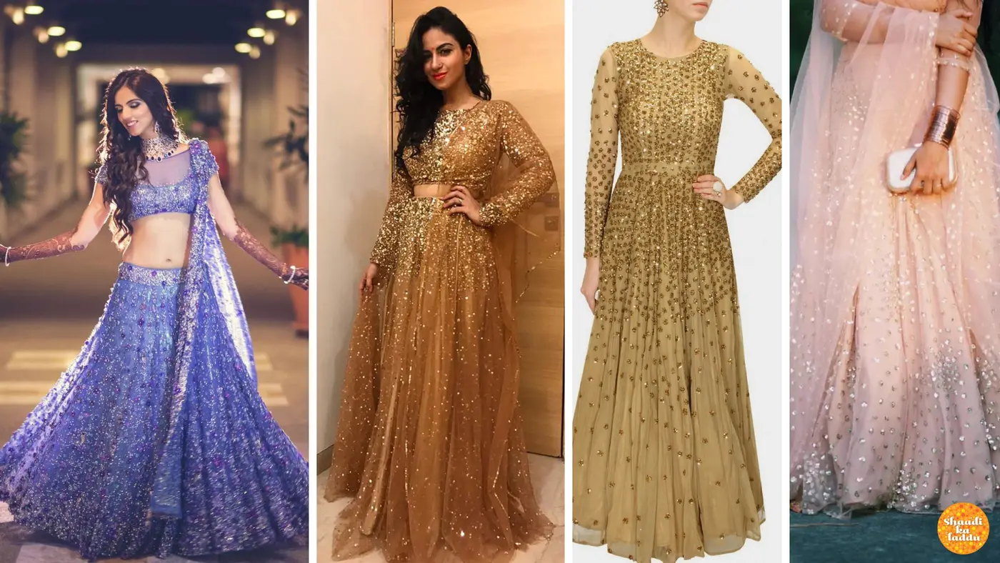 Glitter & Shine Lehenga Karva Chauth