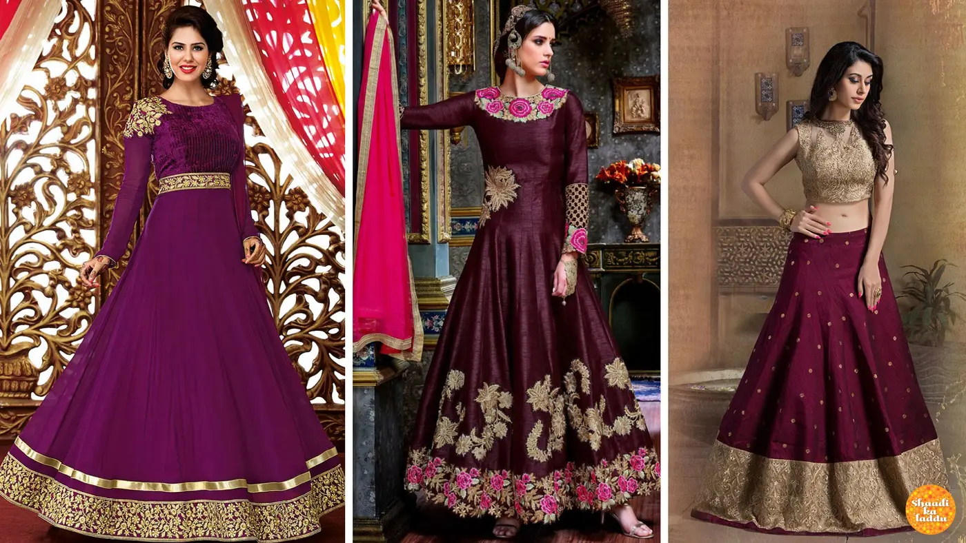 Delightfully Plum Lehengas Karva Chauth 2017