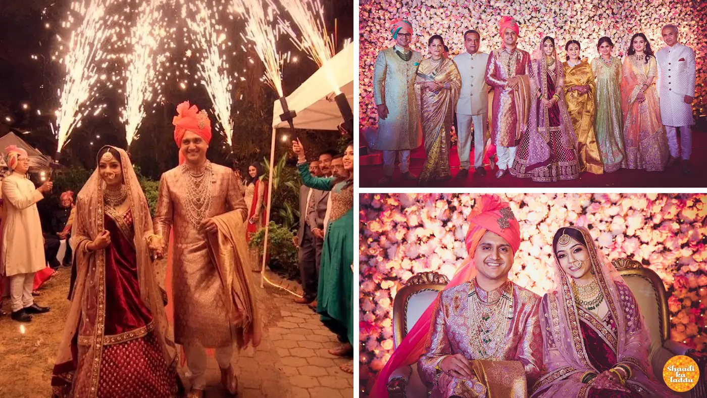 A Majestic Wedding: Krutika Kartikeya Ghorpade and Akshay Bhansali