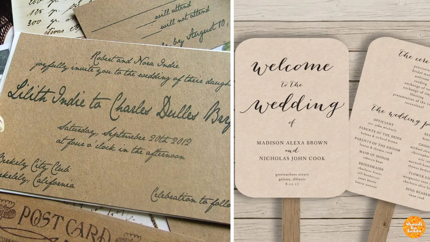 Calligraphy - Handwritten Invites