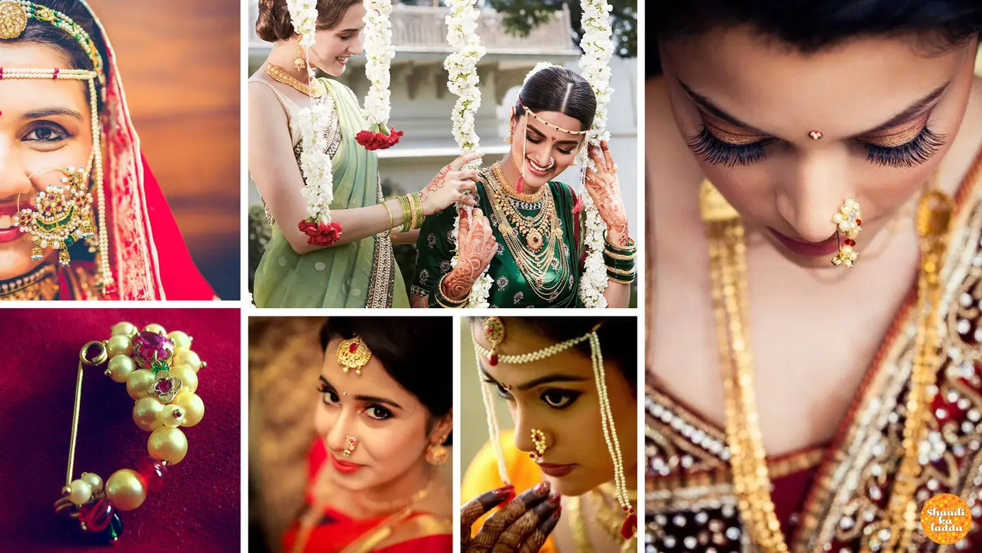 Maharashtrian - Pearls, Red and Green