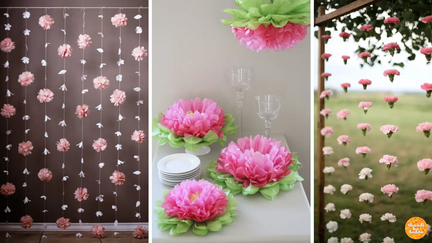 Tissue Flowers