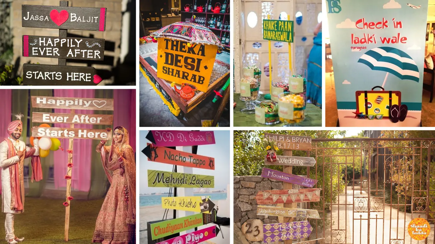 Wedding Signs