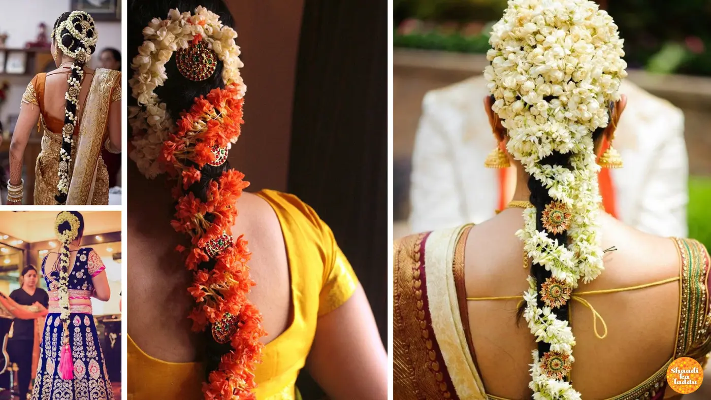 Traditional Gajra Braid