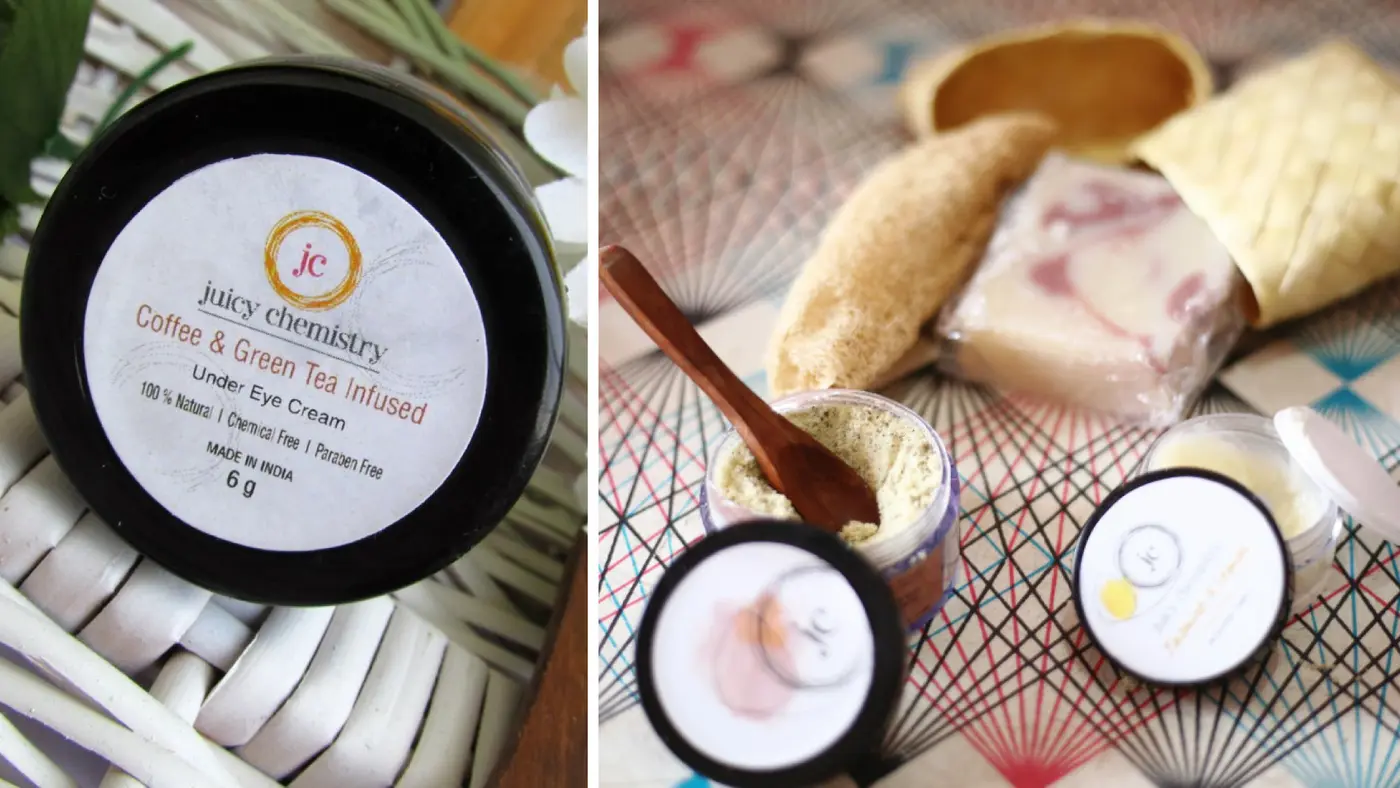 Juicy Chemistry Coffee And Green Tea Eye Cream