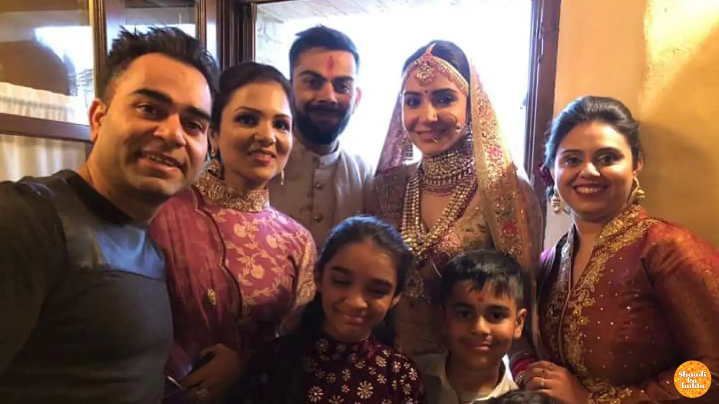Virushkas smiles say it all as they exchange vows for a life-time