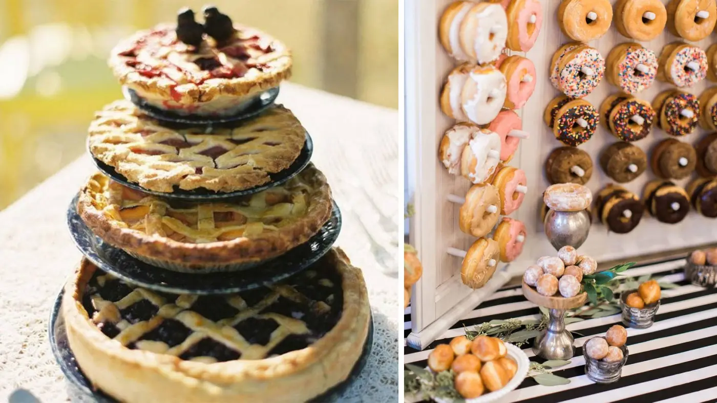 A Pie and Doughnut Station