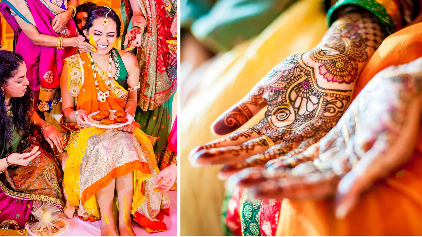 Mehendi and Haldi